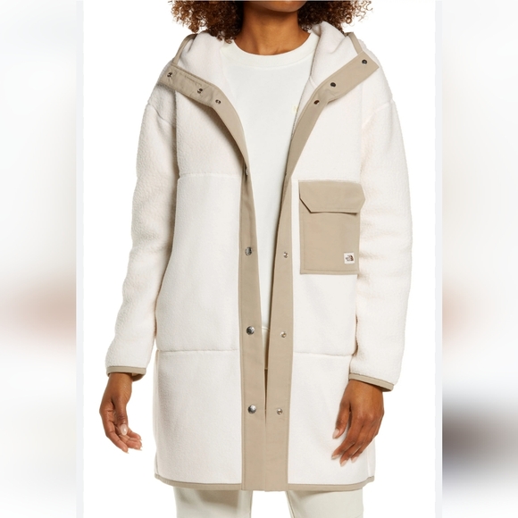 The North Face Jackets & Blazers - The North Face Cragmont Fleece Hooded Long Jacket Size XS